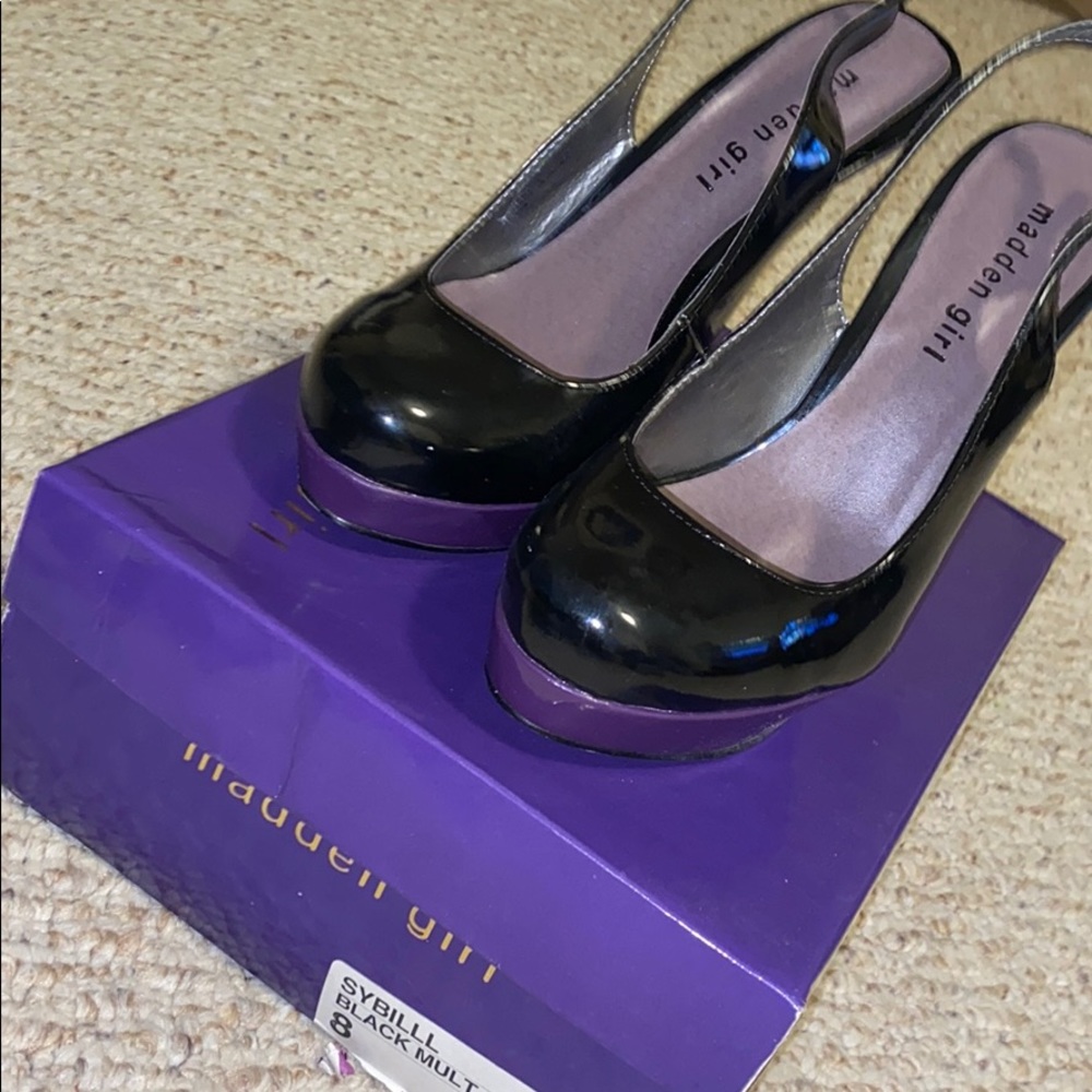 Madden Girl purple pumps!